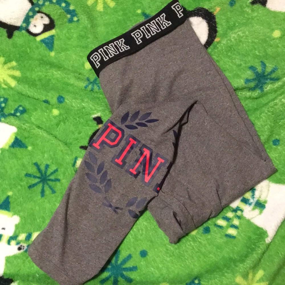 Charcoal Yoga Pant PINK